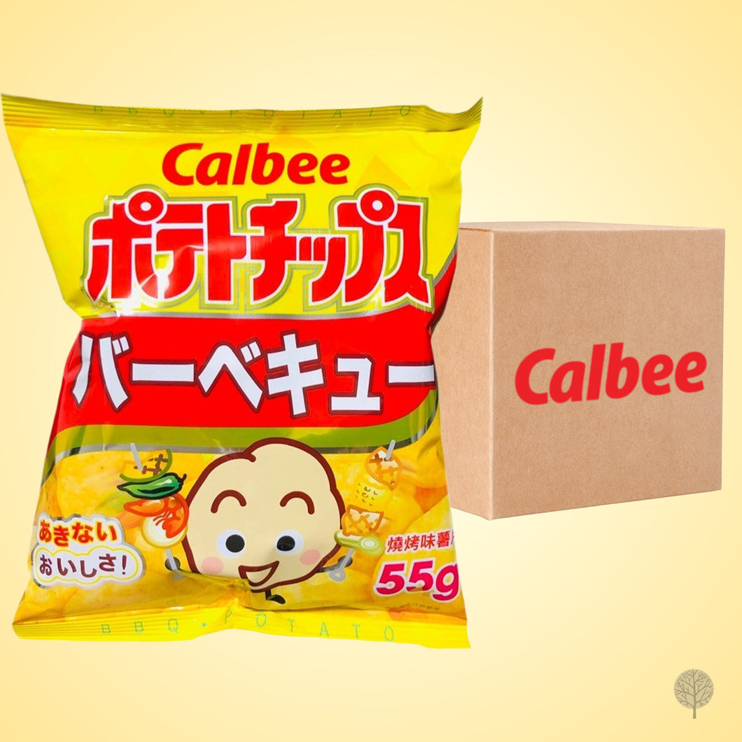 Calbee Potato Chips - Bbq - 25g X 1 pc Carton