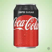 Load image into Gallery viewer, Coca-Cola Zero Sugar - 330ml x 24 cans Carton