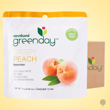 Load image into Gallery viewer, Greenday Fruit Chips - Peach - 12g x 36 pkts Carton