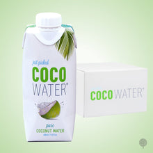 Load image into Gallery viewer, CocoWater Pure Coconut Water - 330ml x 12 pkts Carton