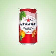 Load image into Gallery viewer, Sanpellegrino Sparkling Aranciate Rossa Drink - 330ml x 24 cans Carton