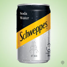 Load image into Gallery viewer, Schweppes Soda Water - 330ml x 24 cans Carton