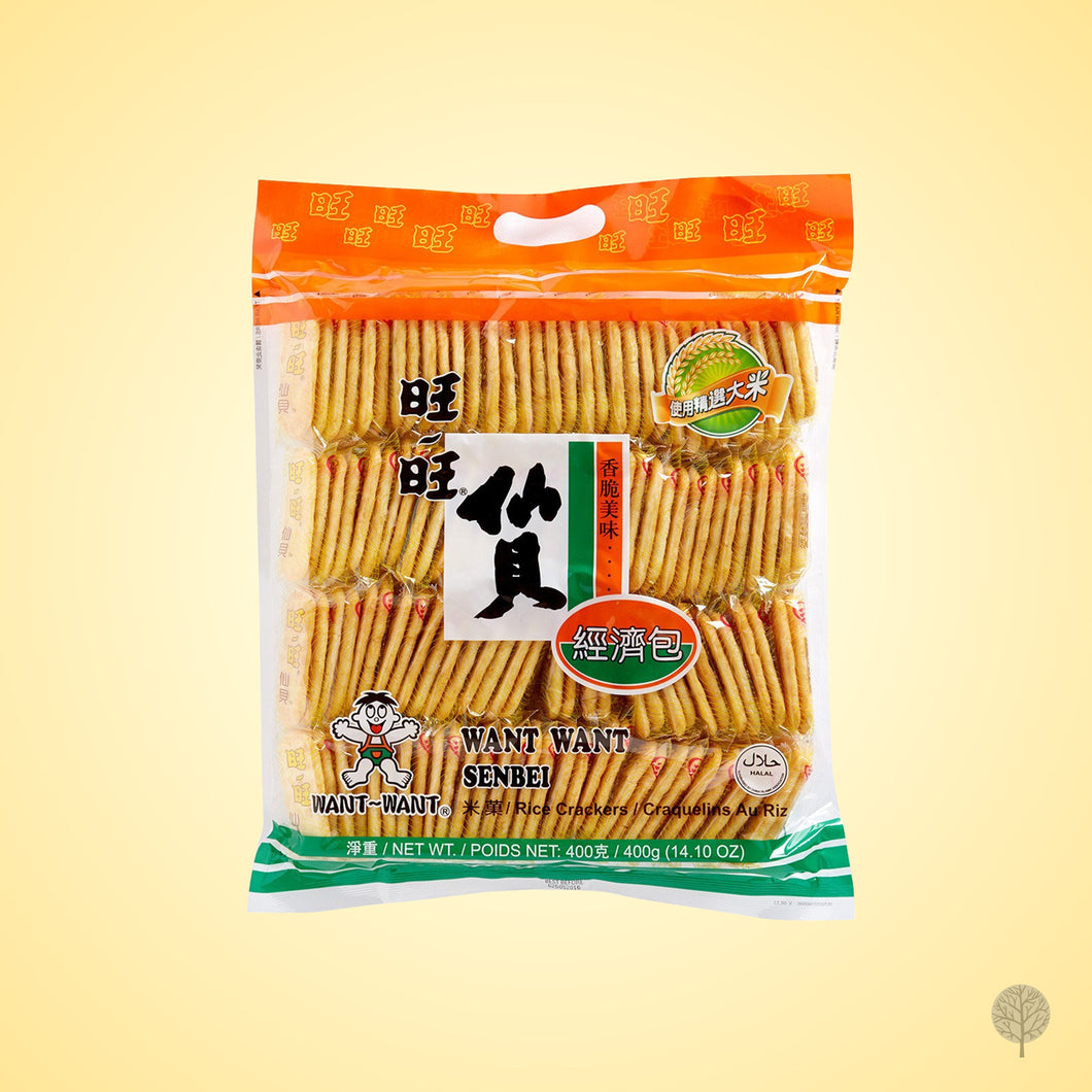 Want Want Rice Crackers - 400g