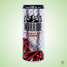 Load image into Gallery viewer, Warrior Energy Drink Strawberry - 325ml X 24 can Carton
