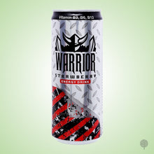 Load image into Gallery viewer, Warrior Energy Drink Strawberry - 325ml X 24 can Carton