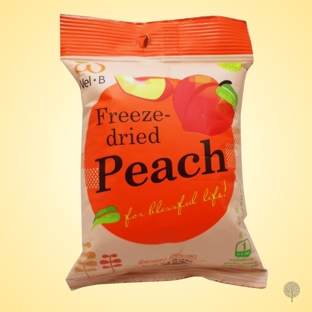 Wel B Freezed Dried Fruit Crisps - Peach - 14g