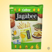 Load image into Gallery viewer, Calbee Jagabee Potato Sticks - Seaweed (5Pcs) - 90g X 1 pc Carton
