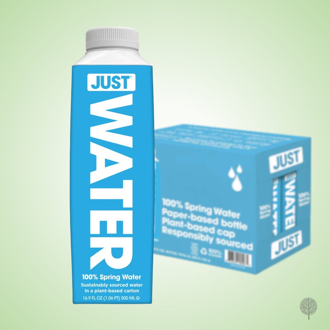 JUST Water Pure Spring Water - 500ml x 12 pkts Carton