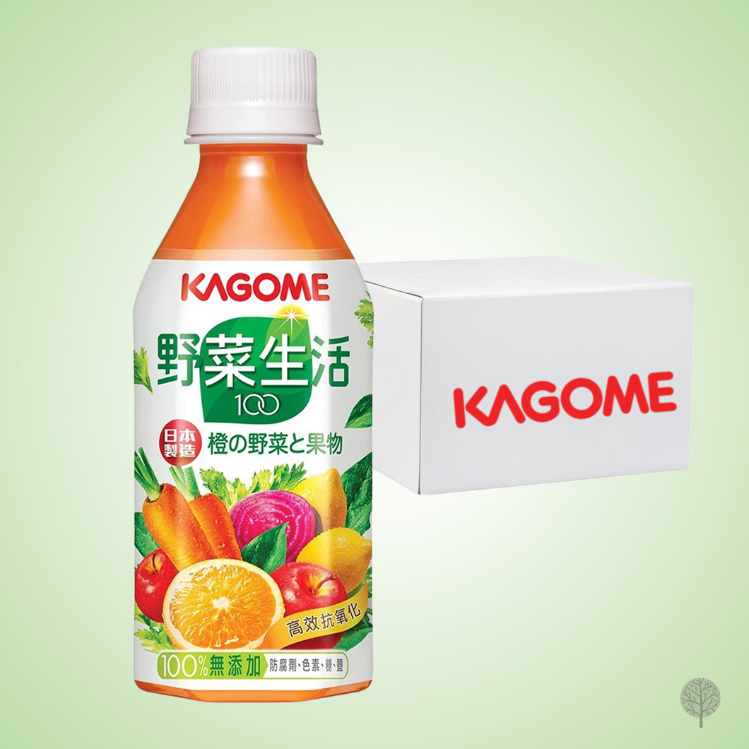 Kagome Carrot & Mixed Veg Juice - 280ml x 24 btls Carton