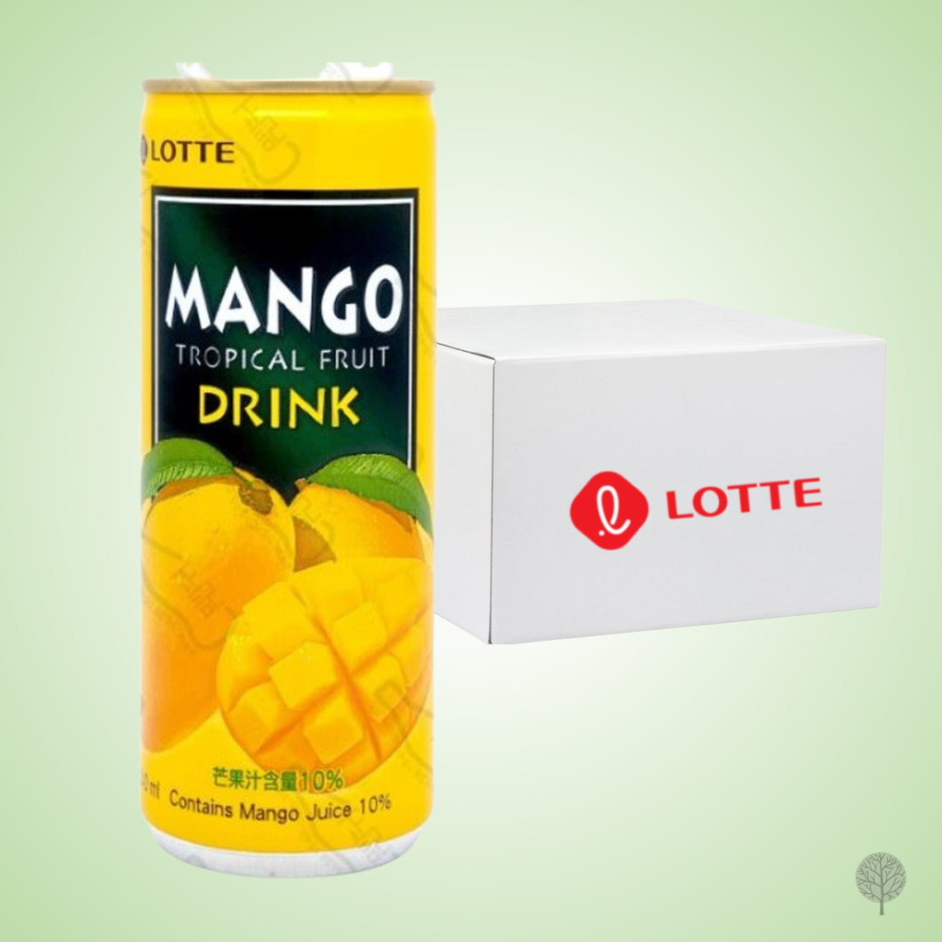 Lotte Mango Juice - 240ml x 24 cans Carton