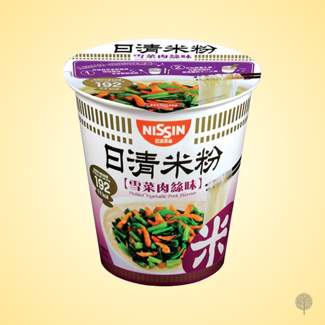 Nissin Rice Vermichelli-Pickled Vegetables Pork - 57g