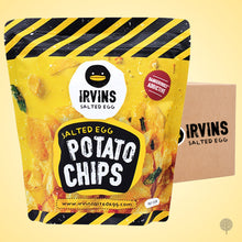 Load image into Gallery viewer, Irvins Salted Egg Potato Chips - 95g x 24 pkts Carton
