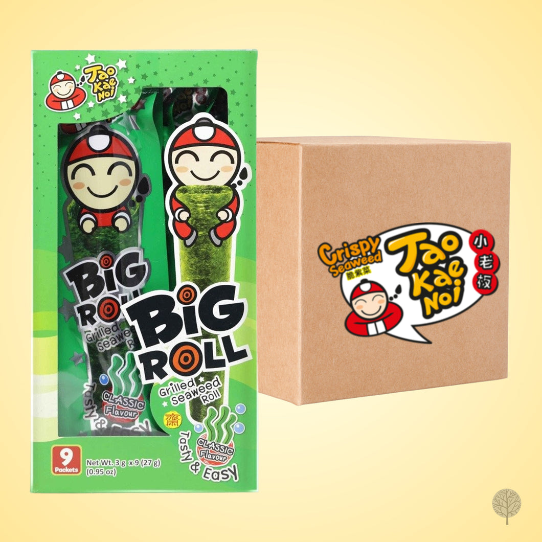 Taokenoi Box Crispy Seaweed Roll - Originals - 14g X 9 pc Carton
