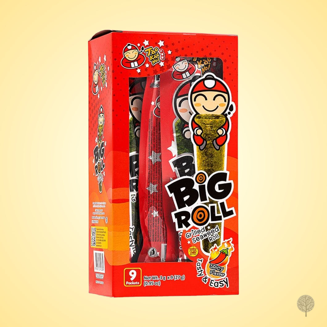 Taokenoi Box Crispy Seaweed Roll - Spicy - 14g X 9 pc Carton