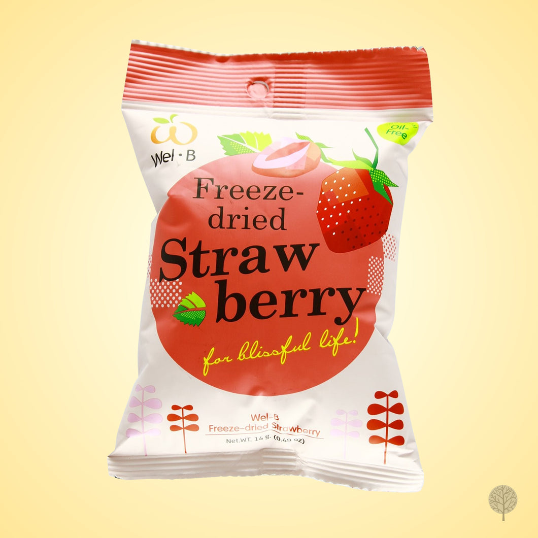 Wel B Freezed Dried Fruit Crisps - Strawberry - 14g
